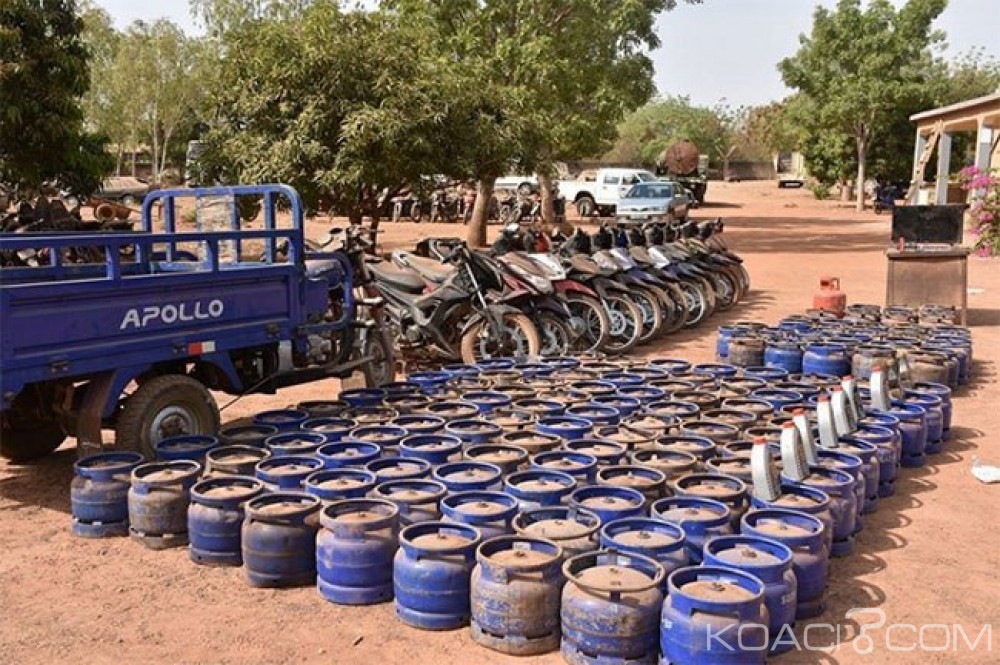 Burkina Faso: Des délinquants appréhendés avec 14 motos et 149 bouteilles de gaz volées