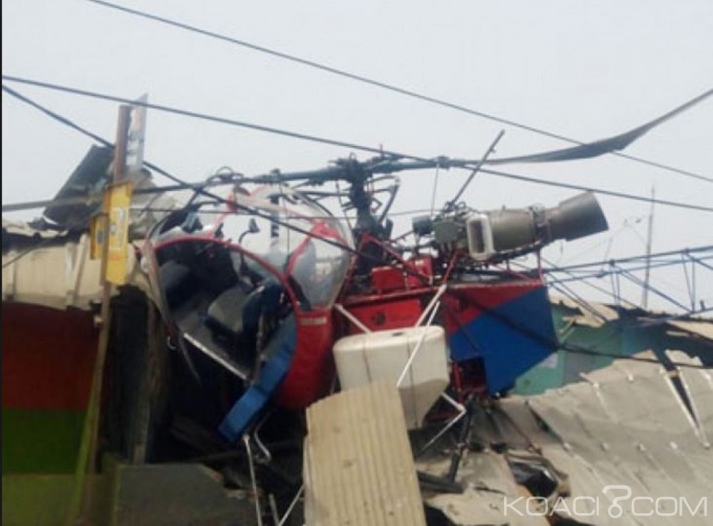 Côte d'Ivoire: Crash d'hélicoptère à  Gonzagueville, explications du ministère des transports