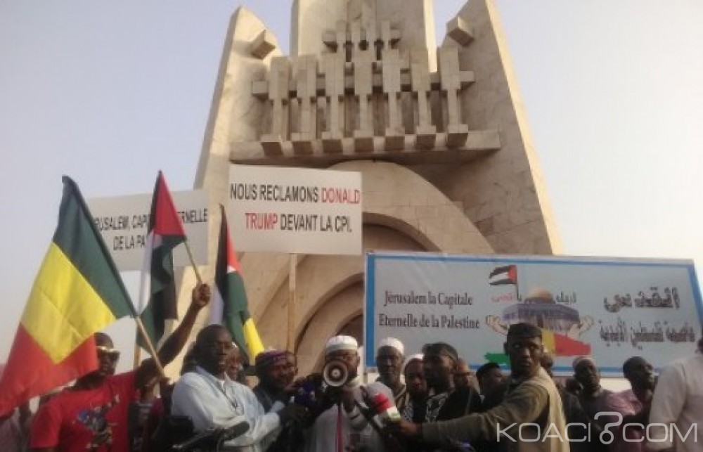 Mali: Jérusalem capitale d'Israël, des maliens «maudissent» Donald Trump et le réclament devant la CPI