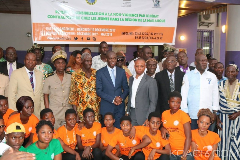 Côte d'Ivoire: Bouaflé, la troisième édition du concours sur la non-violence et les valeurs du débat contradictoire lancé