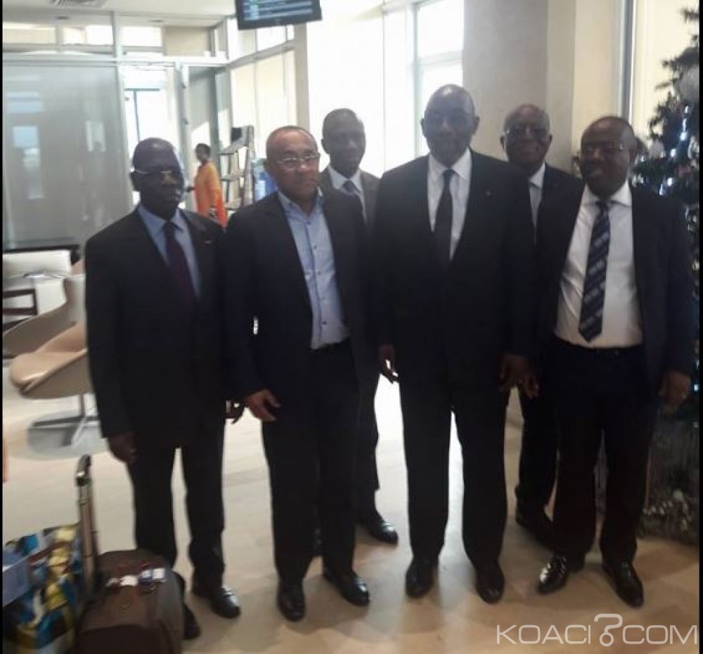 Côte d'Ivoire: Le président de la CAF à  Abidjan à  l'invitation de Ouattara