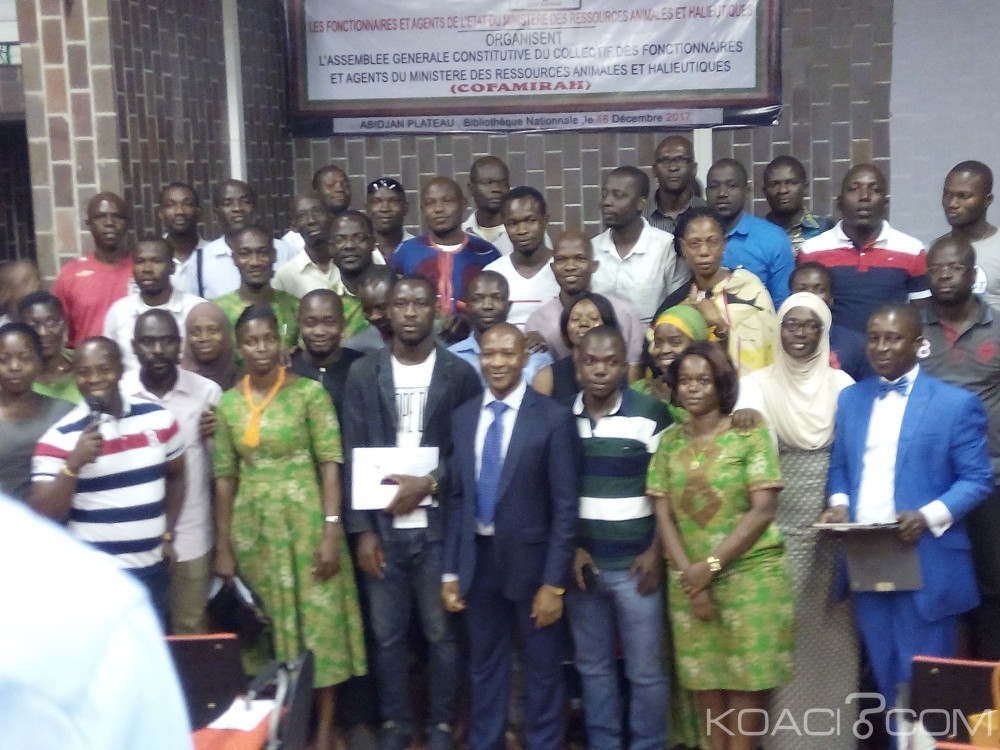 Côte d'Ivoire: Les Agents du ministère des Ressources Animales et Halieutiques crée un Collectif pour la défense de leurs droits