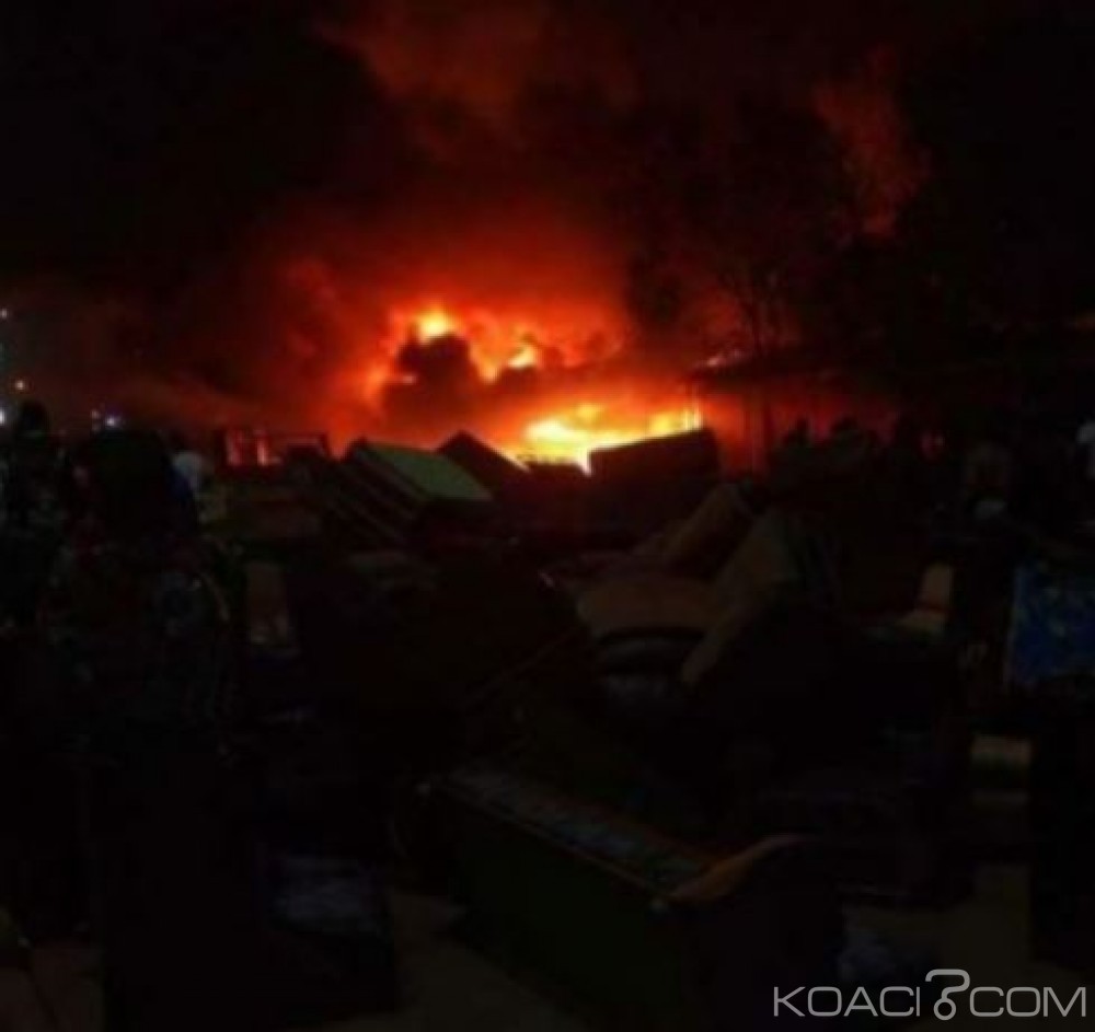 Burkina Faso: Réveillon de Noël, incendie de plusieurs commerces de meubles