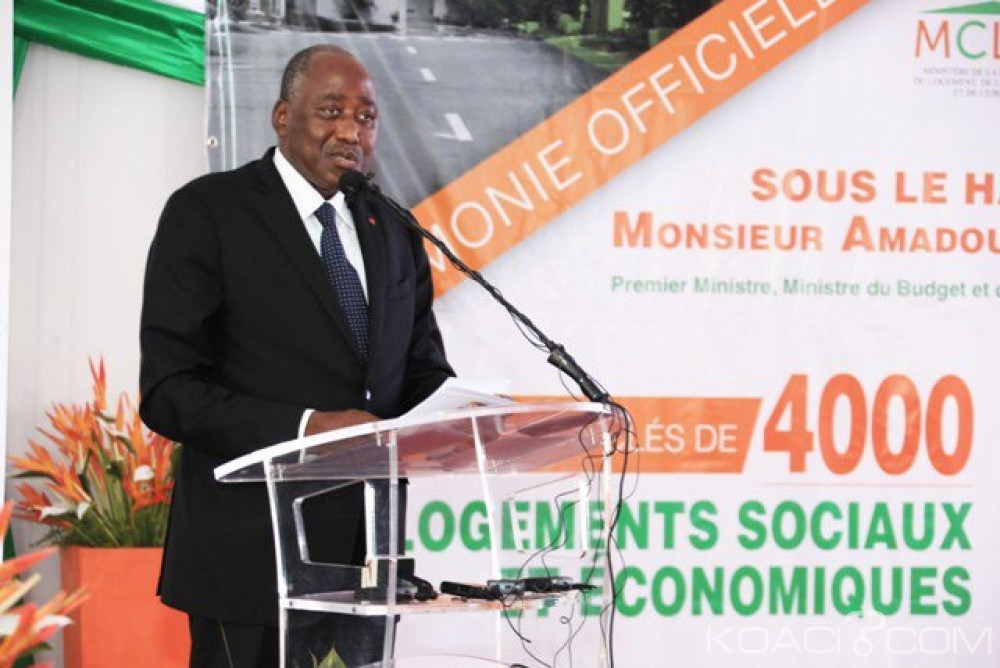 Côte d'Ivoire: Logements sociaux, Amadou Gon exhorte 4003 familles ayant reçu leurs clés au paiement de leurs impôts fonciers