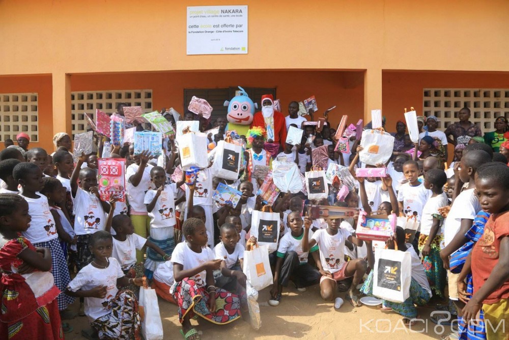Côte d'Ivoire: La fondation Orange partage la magie de Noël à  plus de 13000 enfants