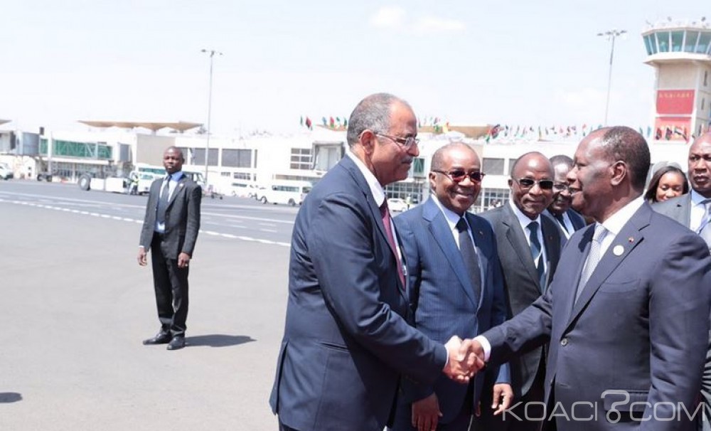 Côte d'Ivoire: De l'Ethiopie Ouattara rallie la France pour un séjour