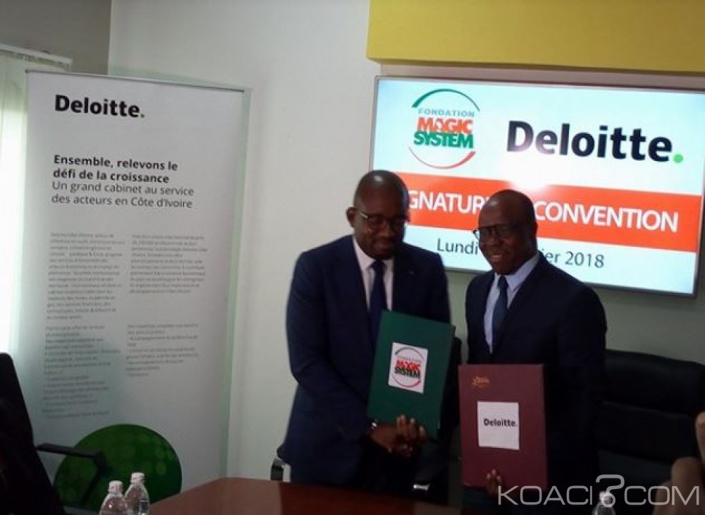 Côte d'Ivoire: Pour une meilleure gestion de sa fondation, Magic system sollicite le cabinet Deloitte