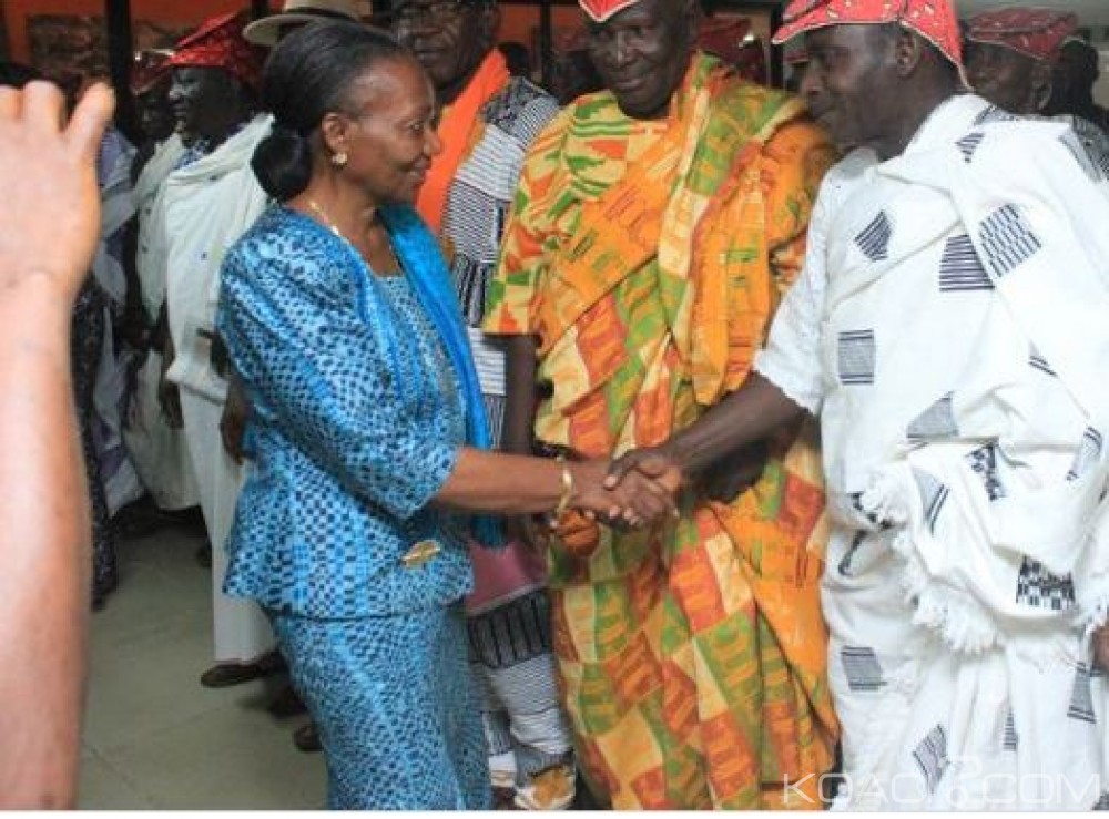 Côte d'Ivoire: Les chefs traditionnels de la Marahoué sollicitent la présidente du RDR  pour une visite d'Etat de Ouattara dans leur région