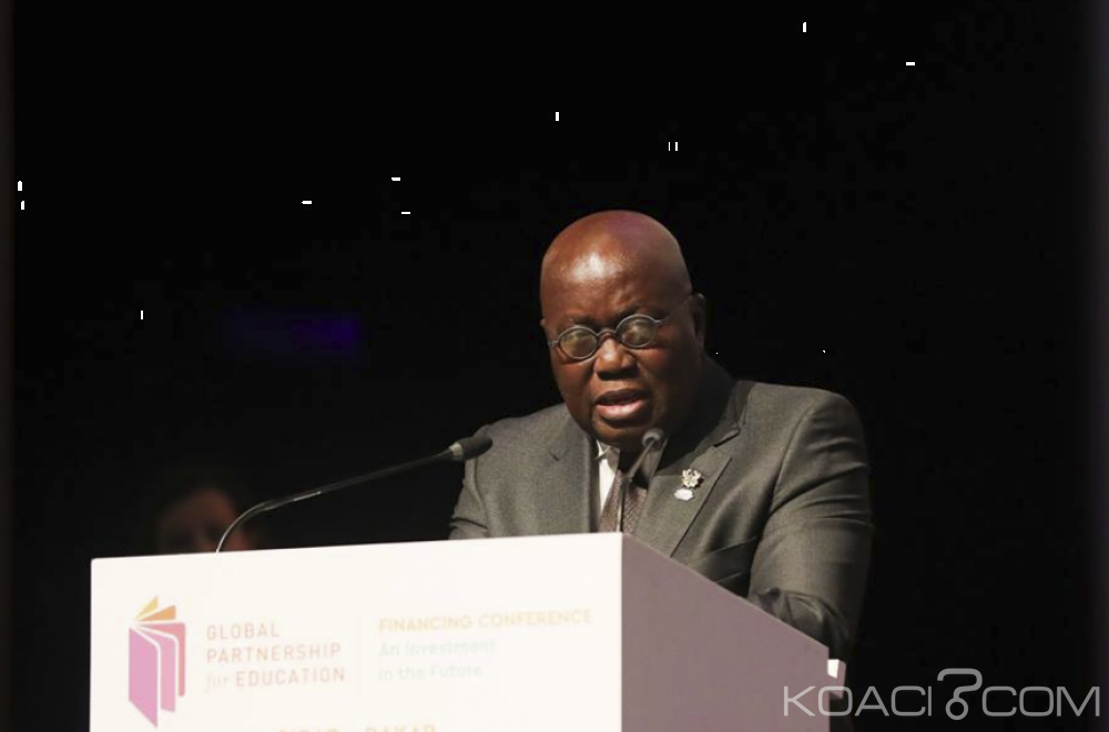 Sénégal: Akufo-Addo en super star à  Dakar devant Sall et Macron après son discours de feu au PME