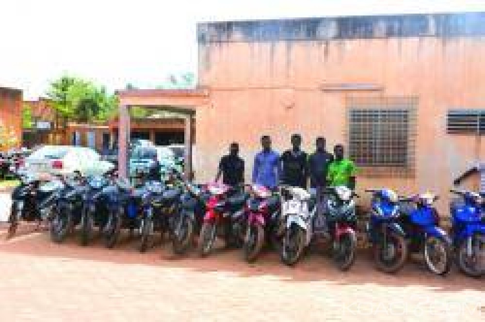 Burkina Faso: Des  délinquants, spécialisés dans le vol d'engins à  deux roues, épinglés