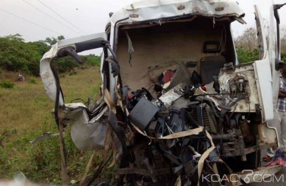Côte d'Ivoire : Accident sur le tronçon Daloa-Bouaflé, l'apprenti meurt écrasé