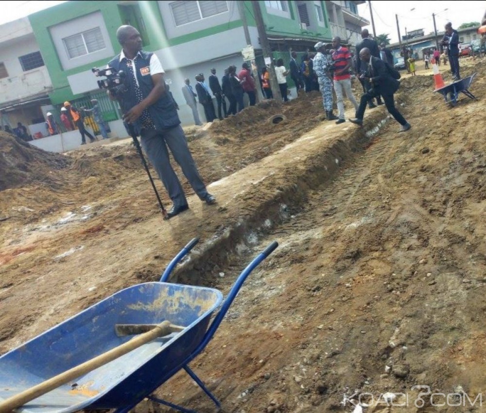Côte d'Ivoire : Yopougon, la fin des travaux de  réhabilitation de la voie d'Andokoi annoncée pour fin mars