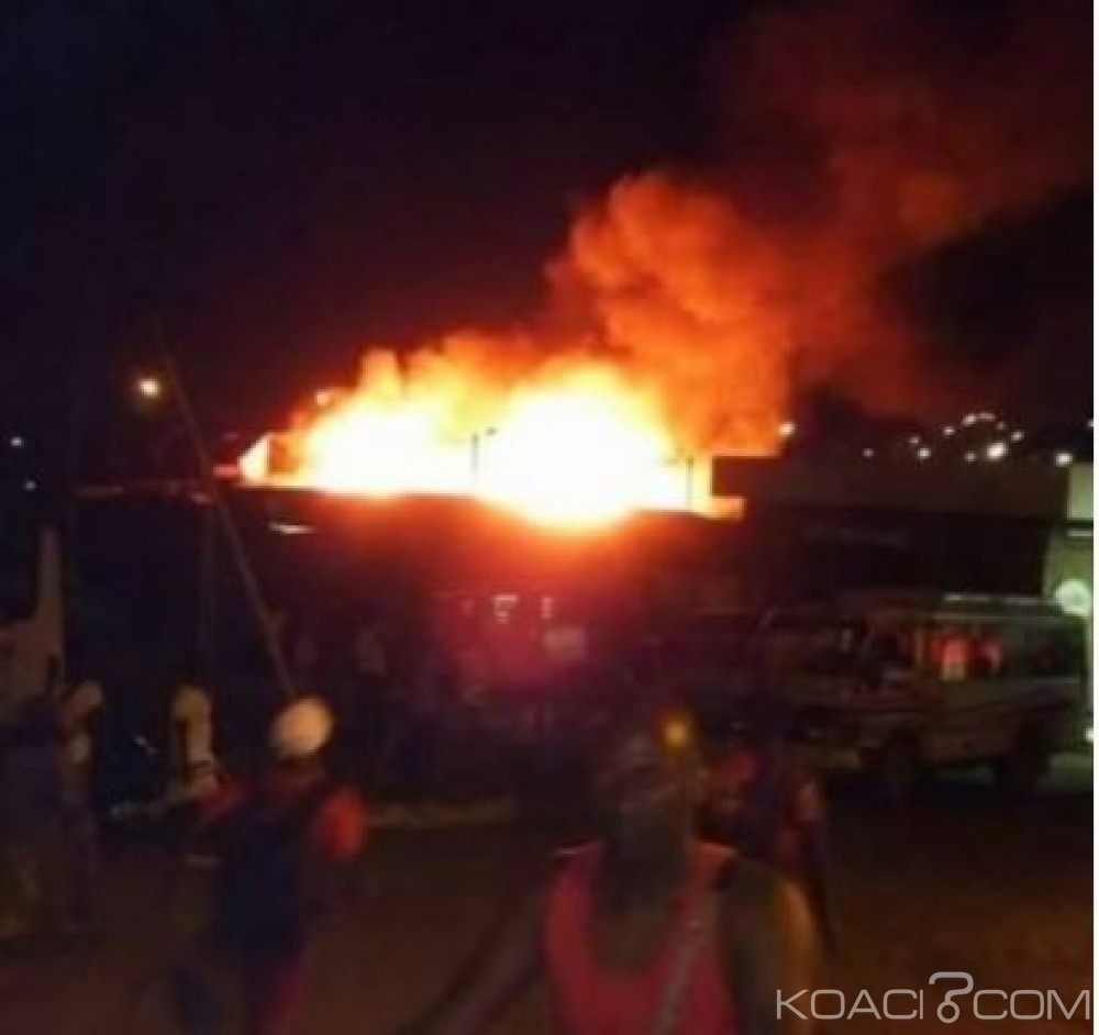 Côte d'Ivoire: Le marché d'Agboville part en fumée