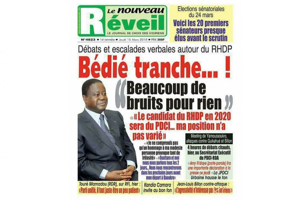 Côte d'Ivoire: Bedié rompt enfin le silence et dégaine «le candidat du RHDP en 2020 sera PDCI »