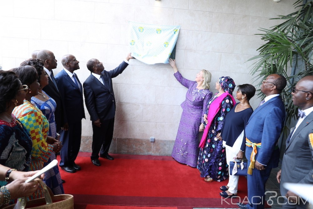 Côte d'Ivoire: Inauguration de l'hôpital Mère-Enfant Dominique Ouattara de Bingerville