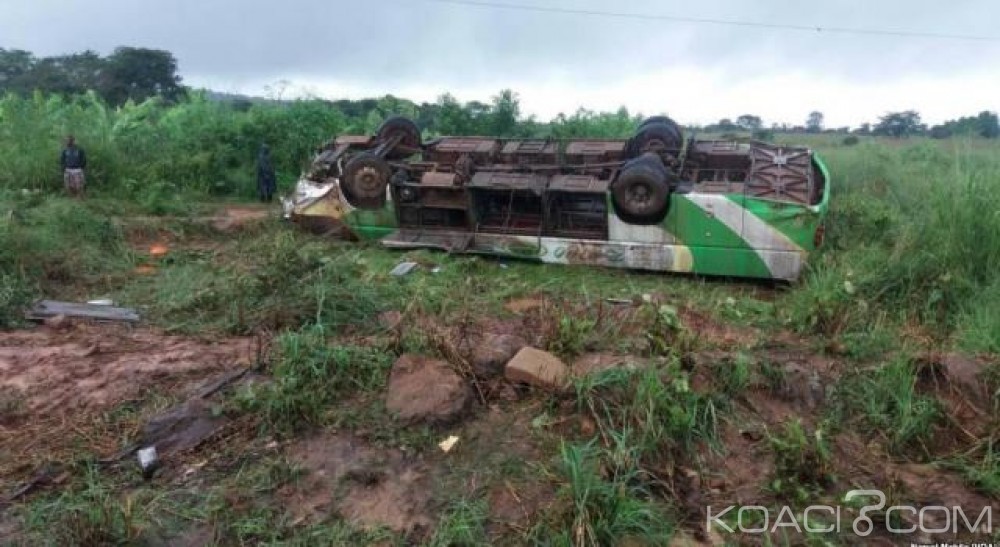 RDC:  Au moins 12 morts dans un accident de bus dans le Katanga