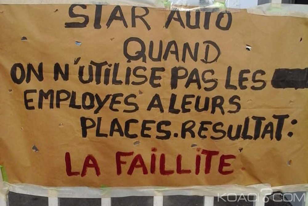 Côte d'Ivoire: Septième semaine de grève à  Star Auto et toujours aucune solution, crainte de faillite...