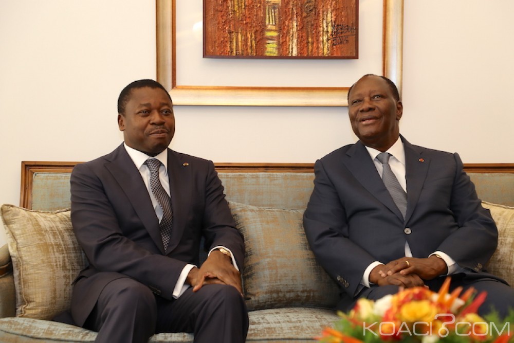 Togo-Côte d'Ivoire: Visite de travail de Faure à  Abidjan