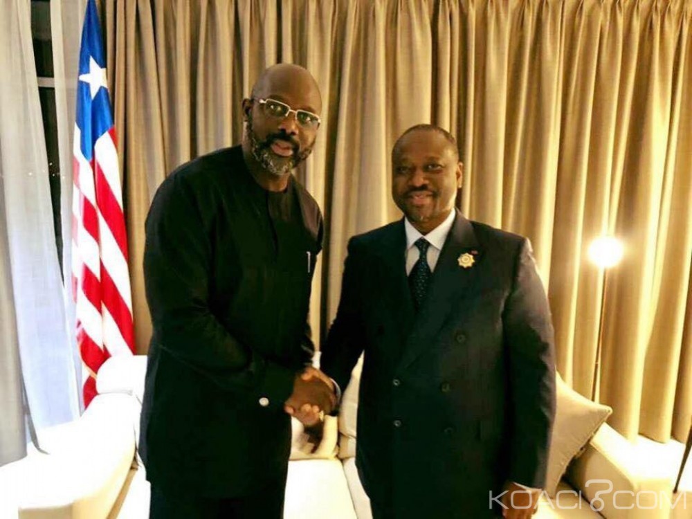 Côte d'Ivoire: Weah retrouve son ami Soro à  Abidjan, ils souhaitent le rapprochement de leurs parlements