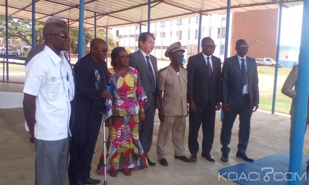 Côte d'Ivoire : Bouaké, centre  Hospitalier Universitaire, le centre «Vivre debout» réhabilité