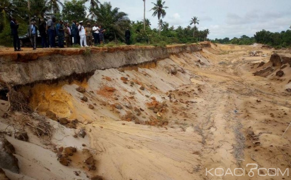 Côte d'Ivoire: La digue du canal d'Assinie depuis Bassam menacée de disparition