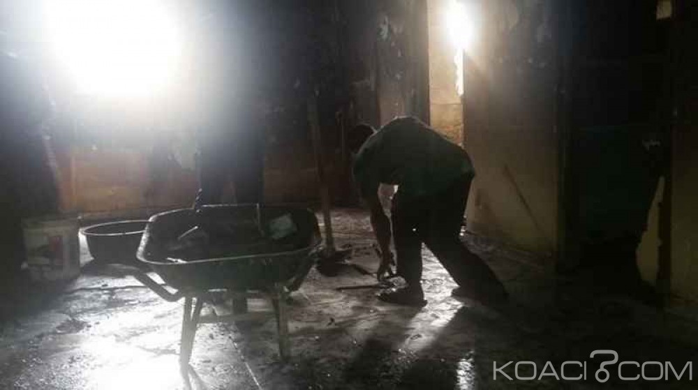 Côte d'Ivoire: Gagnoa, un agent du trésor à  la retraite sort miraculeusement d'un incendie