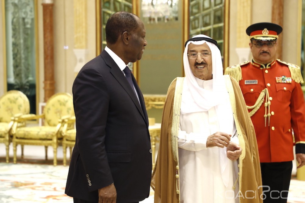 Côte d'Ivoire: Ouattara à  Koweït City pour espérer des financements du fonds Koweitien pour le Développement Economique
