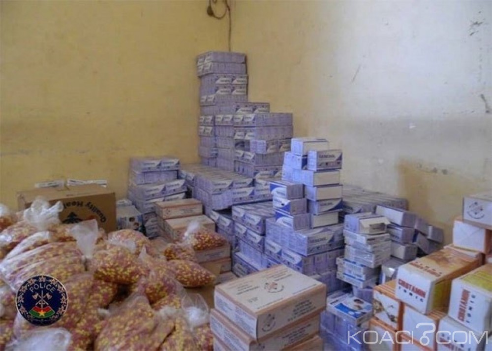 Burkina Faso: Près de 750 kg de produits pharmaceutiques contrefaits saisis par la police à  Pô