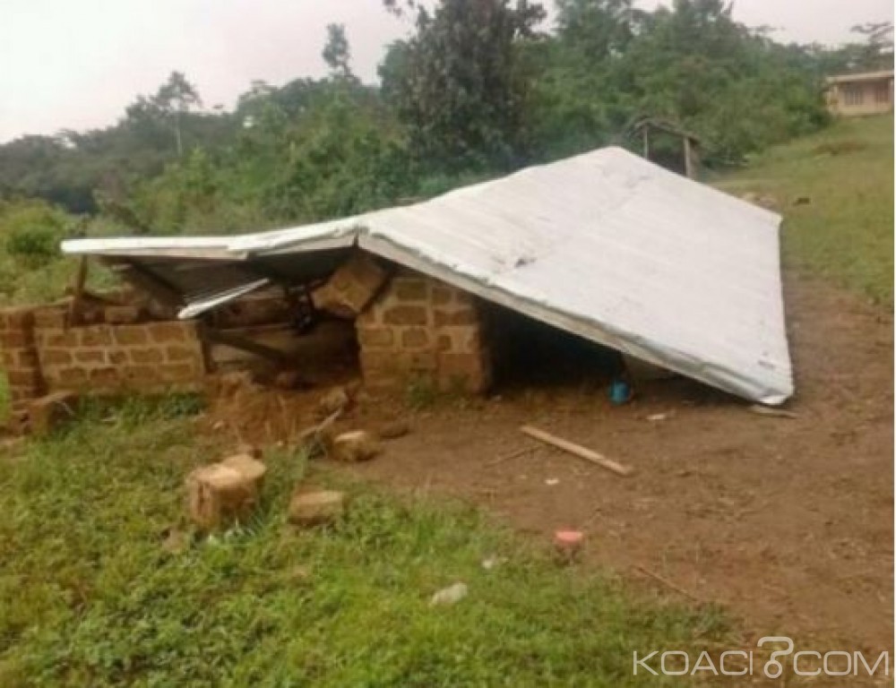 Côte d'Ivoire: Danané, une classe endommagée par l'orage et l'eau sale d'un puits perturbent la quiétude des écoliers