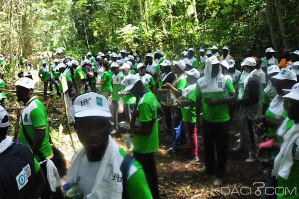 Côte d'Ivoire: Protection des forêts, 250 personnes prennent part à  une marche de sensibilisation de 10 km à  Yapo Abbé