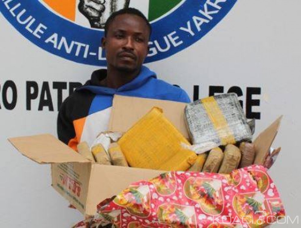 Côte d‘Ivoire: Il camoufle de la drogue dans un emballage de cadeau