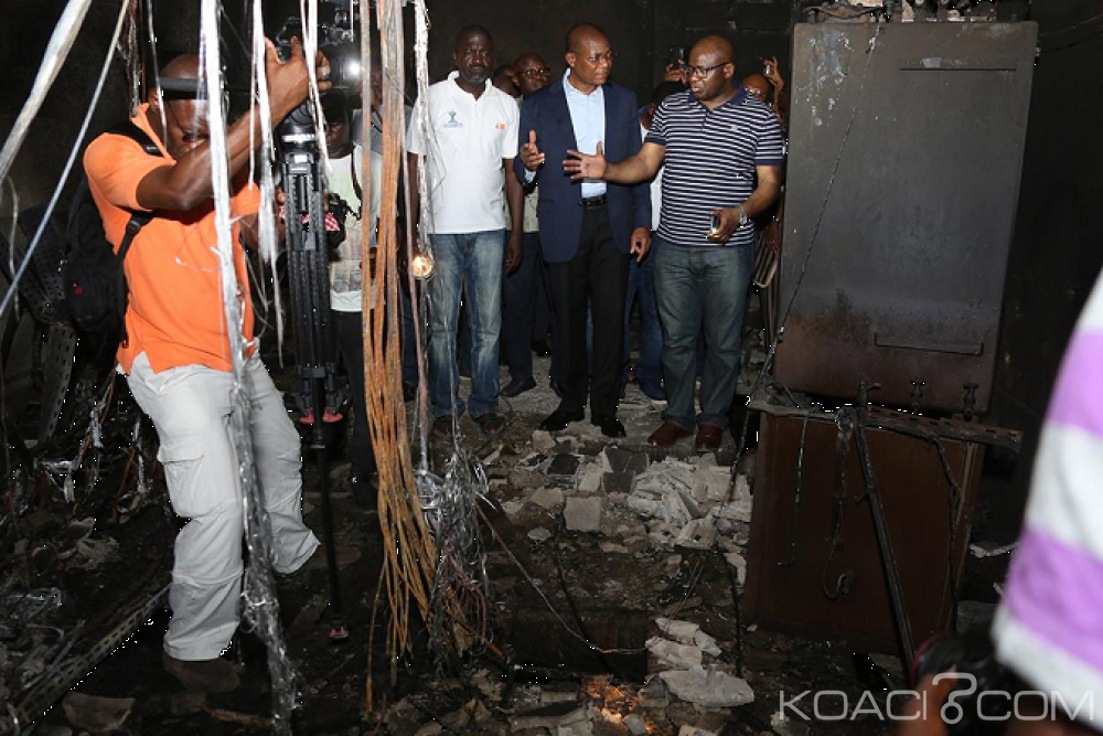 Côte d'Ivoire: Sinistre au Plateau, les équipes techniques d'Orange s'activent pour le retour à  la normale, le gouvernement sur place