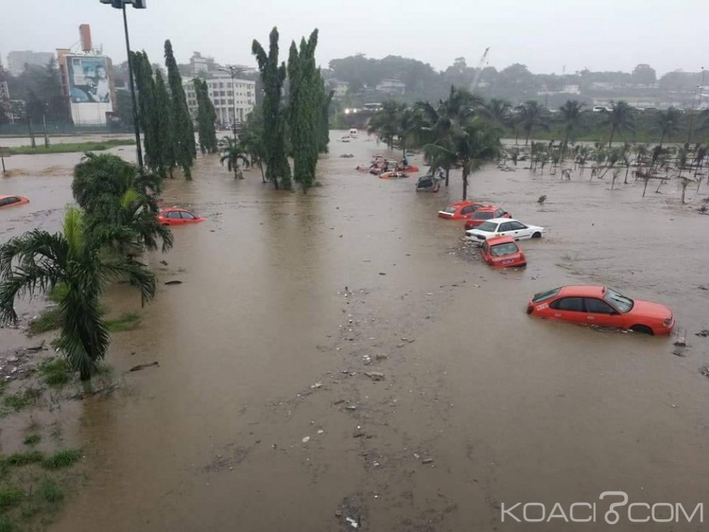 Côte d'Ivoire: Le carrefour Indénié, l'intraitable et plusieurs rues inondés à  Abidjan