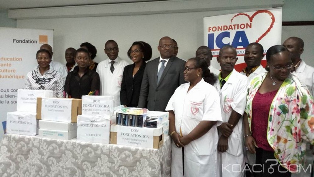 Côte d'Ivoire: La fondation Orange fait un don à  l'institut de cardiologie d'Abidjan