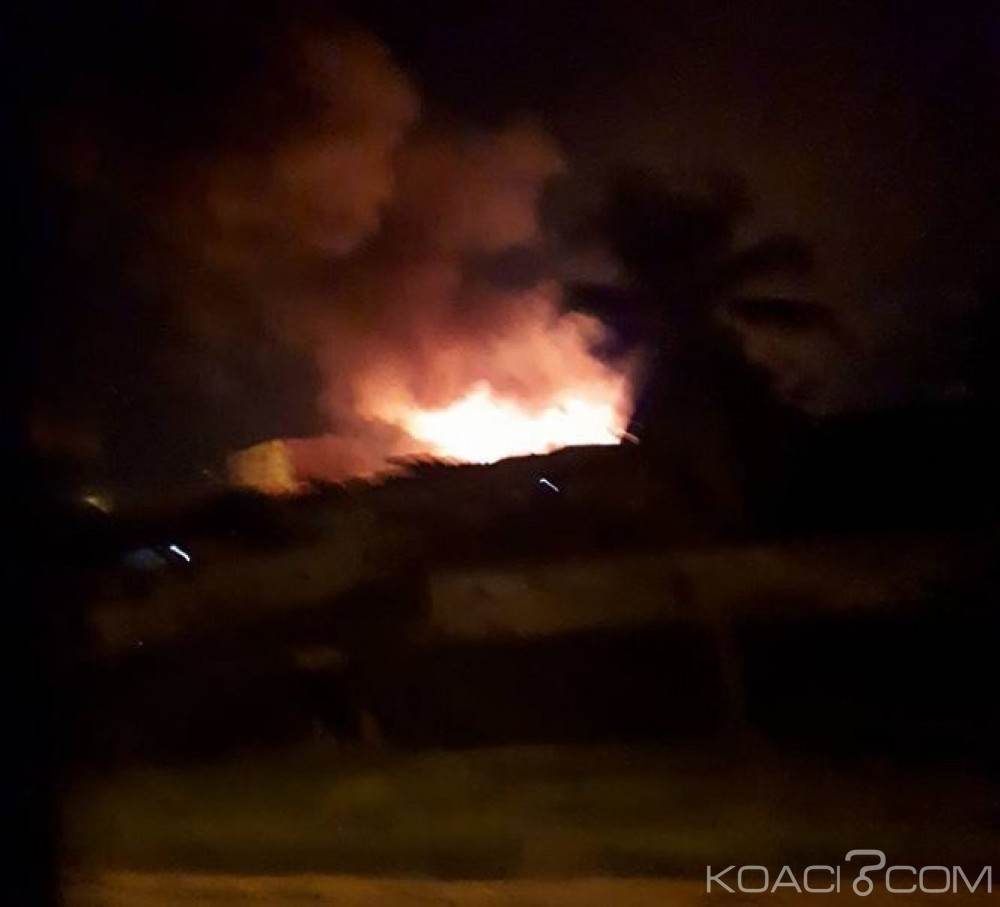 Côte d'Ivoire: Cocody, des baraques en feu dans un quartier précaire situé en face du zoo, d'importants dégà¢ts matériels signalés