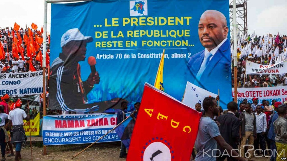 RDC: Des posters  de «Kabila candidat»  à  Kinshasa  crée la polémique