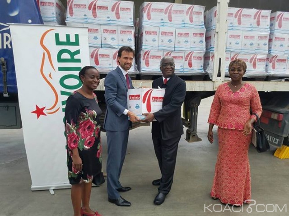 Côte d'Ivoire: Brassivoire offre 1000 packs d'eau à  la ville de Bouaké