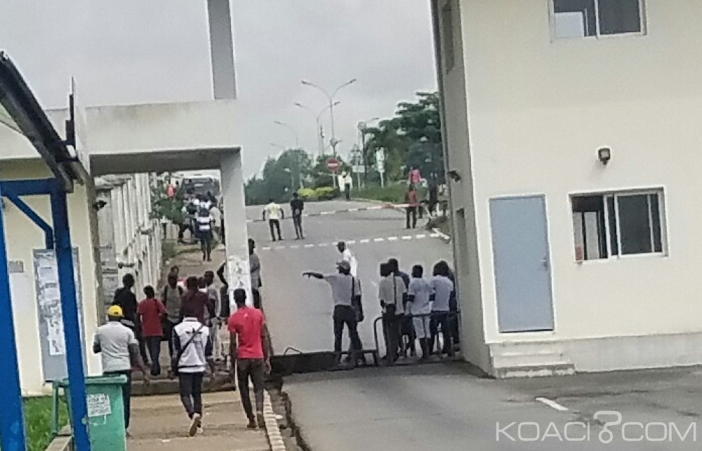 Côte d'Ivoire: Condamnation d'étudiants, en colère la Fesci bloque l'université Houphouet Boigny à  Abidjan