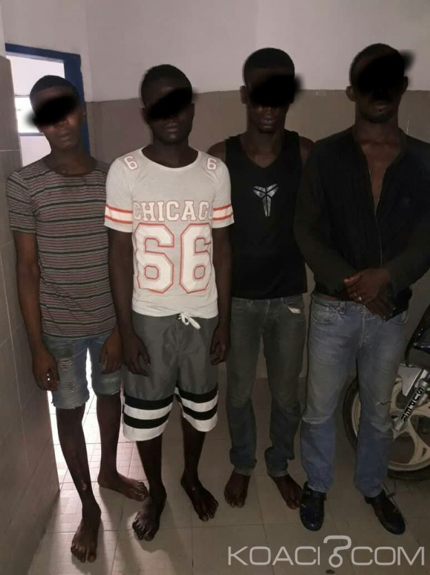 Côte d'Ivoire:  Des malfrats spécialisés dans les vols de magasins et domiciles  interpellés