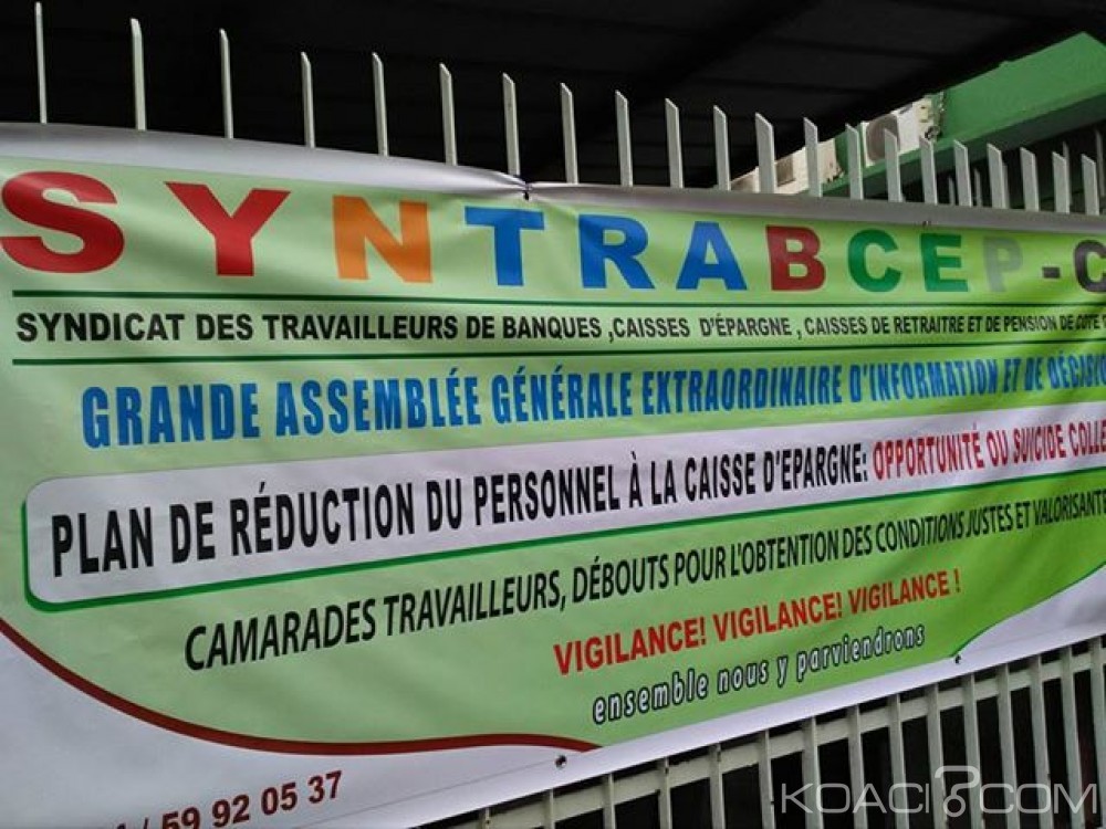 Côte d'Ivoire: Affaire 300 départs volontaires à  la Caisse d'épargne, face aux propositions indécentes de la Direction générale, les travailleurs veulent discuter avec leur ministre de tutelle