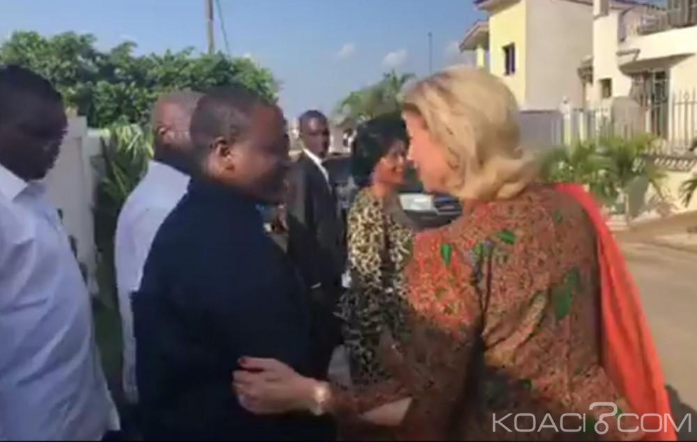 Côte d'Ivoire: Guillaume Soro et Dominique Ouattara ensemble pour les condoléances à  la famille de son collaborateur disparu dans les inondations mortelles