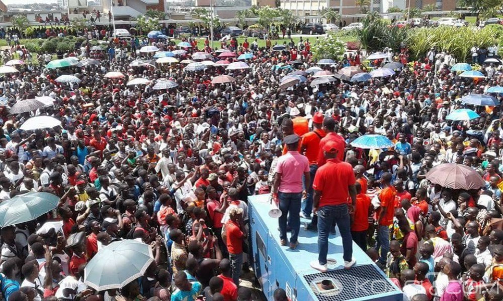 Côte d'Ivoire: La FESCI annonce les couleurs de la marche sur la présidence mardi prochain pour la libération des étudiants à  la MACA