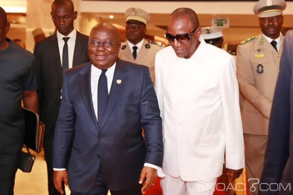 Togo: Sortie de crise, Condé et Akufo-Addo prescrivent des concessions