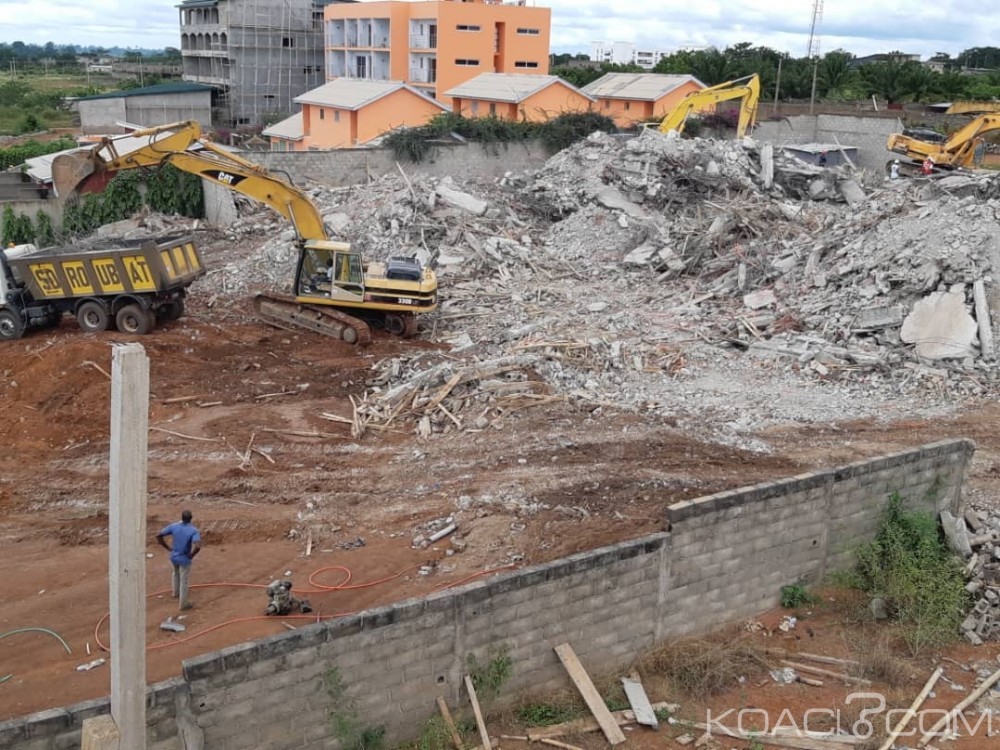 Côte d'Ivoire:  Effondrement d'un immeuble à  Yamoussoukro, un député PDCI convoqué devant le juge d'instruction le 6 juillet prochain