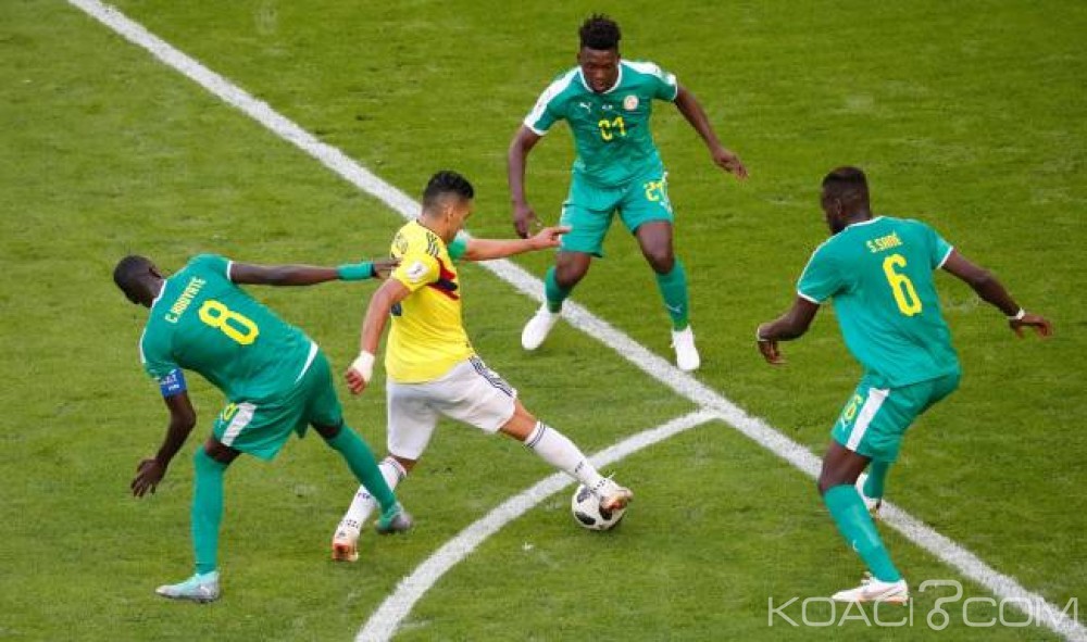 Sénégal: Défaite 1 à  0 face à  la Colombie, les lions de la Teranga éliminés du mondial 2018 à  cause de leurs cartons jaunes