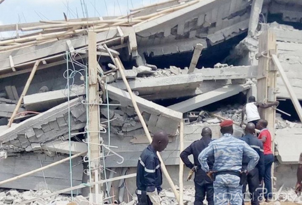Côte d‘Ivoire: Effondrement d'un immeuble à  Yamoussoukro, le directeur régional de la construction relevé de ses fonctions