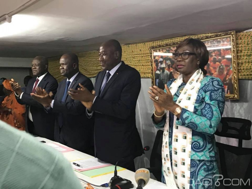 Côte d'Ivoire: Suite au refus de Bedié pour le parti unifié, le RDR demande à  Alassane Ouattara de prendre la tête du RHDP