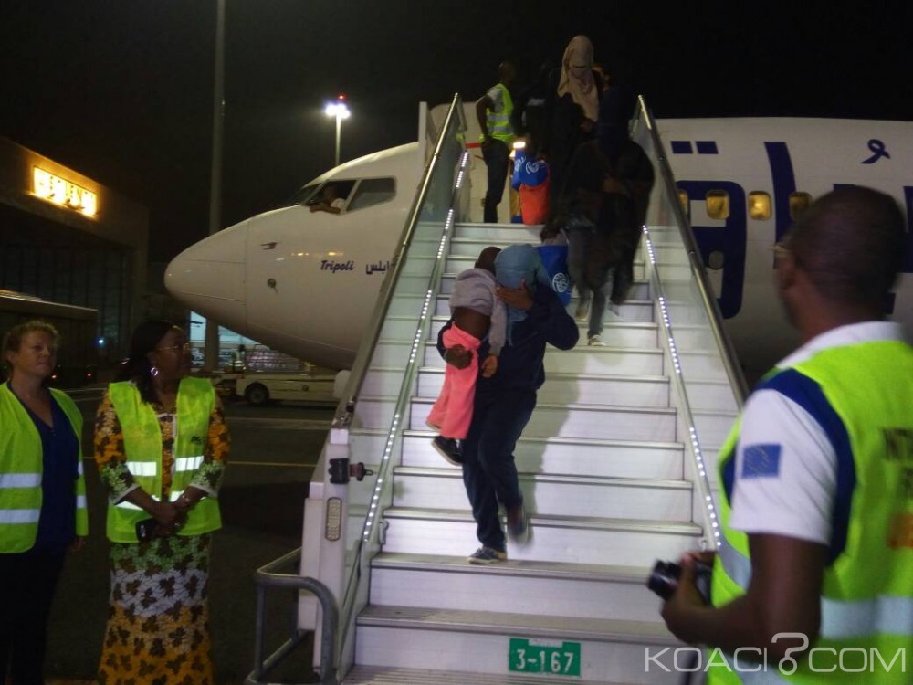 Côte d'Ivoire: Des  migrants  en provenance de Libye de retour au pays