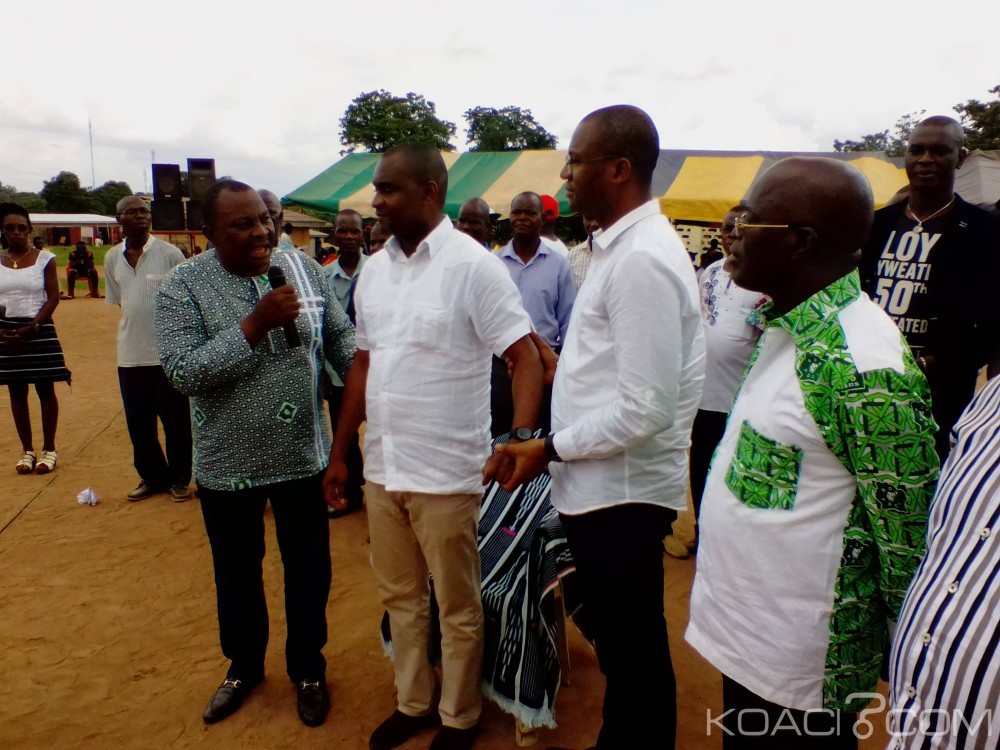 Côte d'Ivoire: Brobo, prétextant l'inauguration du nouveau siège du PDCI, Adjoumani et Abonouan bernent le Ahaly et installent «Sur les traces d'Houphouet Boigny» !