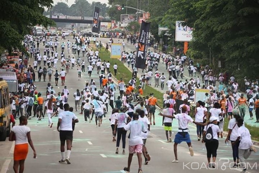 Côte d'Ivoire: Succès total pour la 3ème édition de la course joyeuse d'Orange